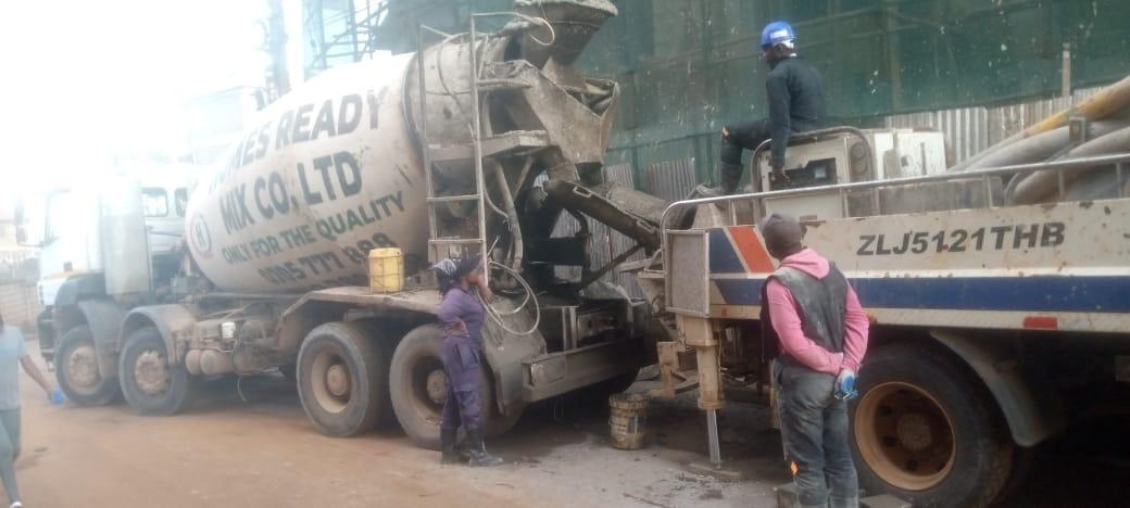 Visuals of our ready-mix concrete in use, showcasing the team, equipment, and materials in action.