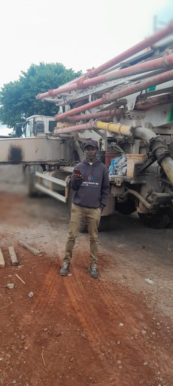 Concrete being prepared, transported, and placed efficiently by our team on site.