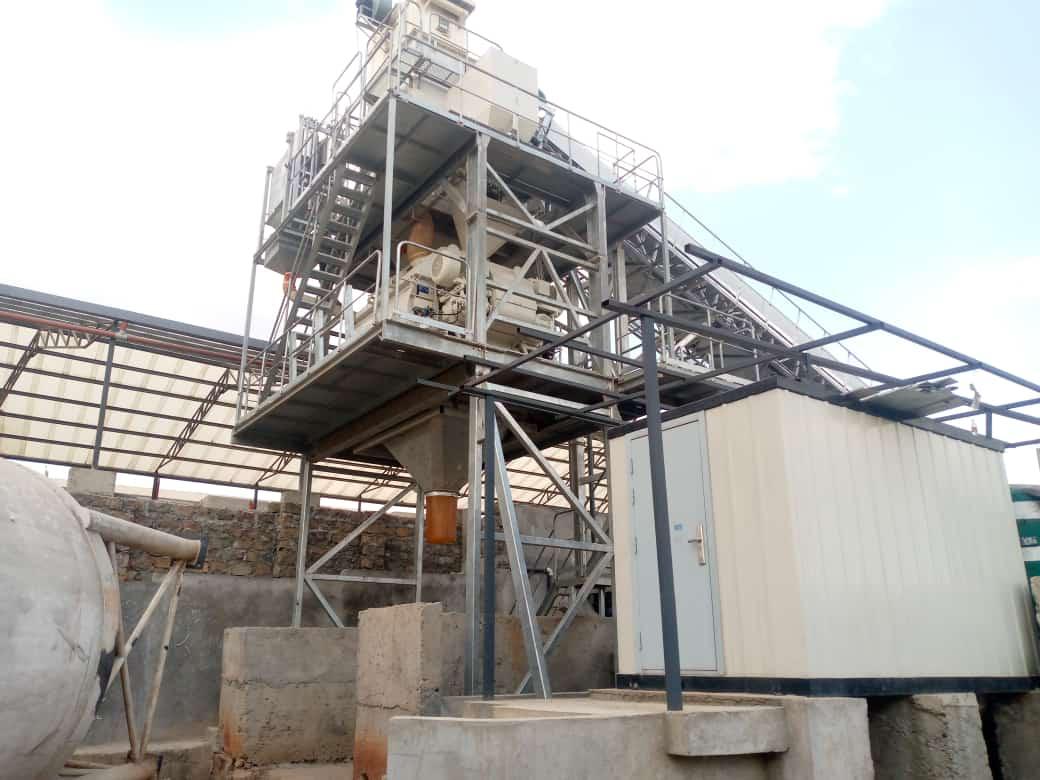 A glimpse of our ready-mix concrete in action, showing operations from mixing to delivery on site.